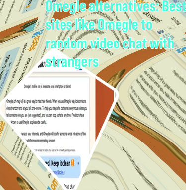 Random chat sites like omegle chat alternative